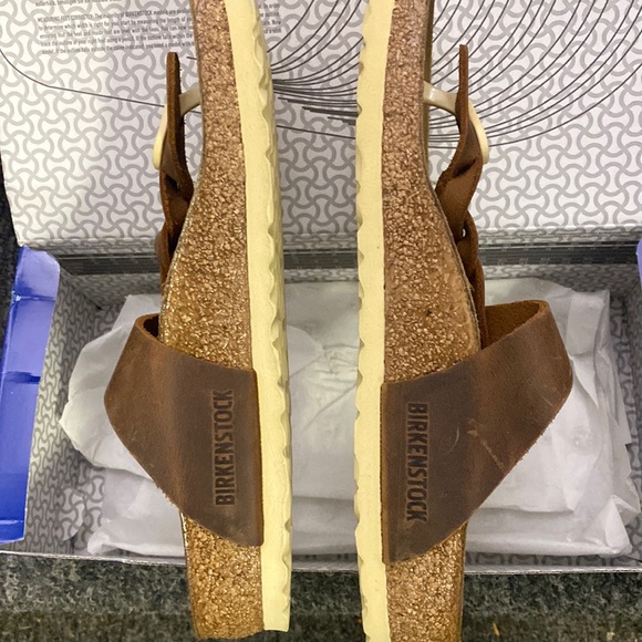 Birkenstock Gizeh Braided Cognac size 37 leather - Picture 3 of 4